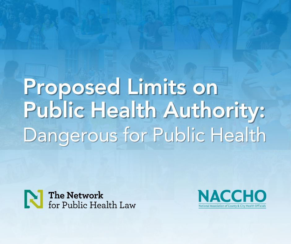 Proposed Limits on Public Health Authority Dangerous for Public Health